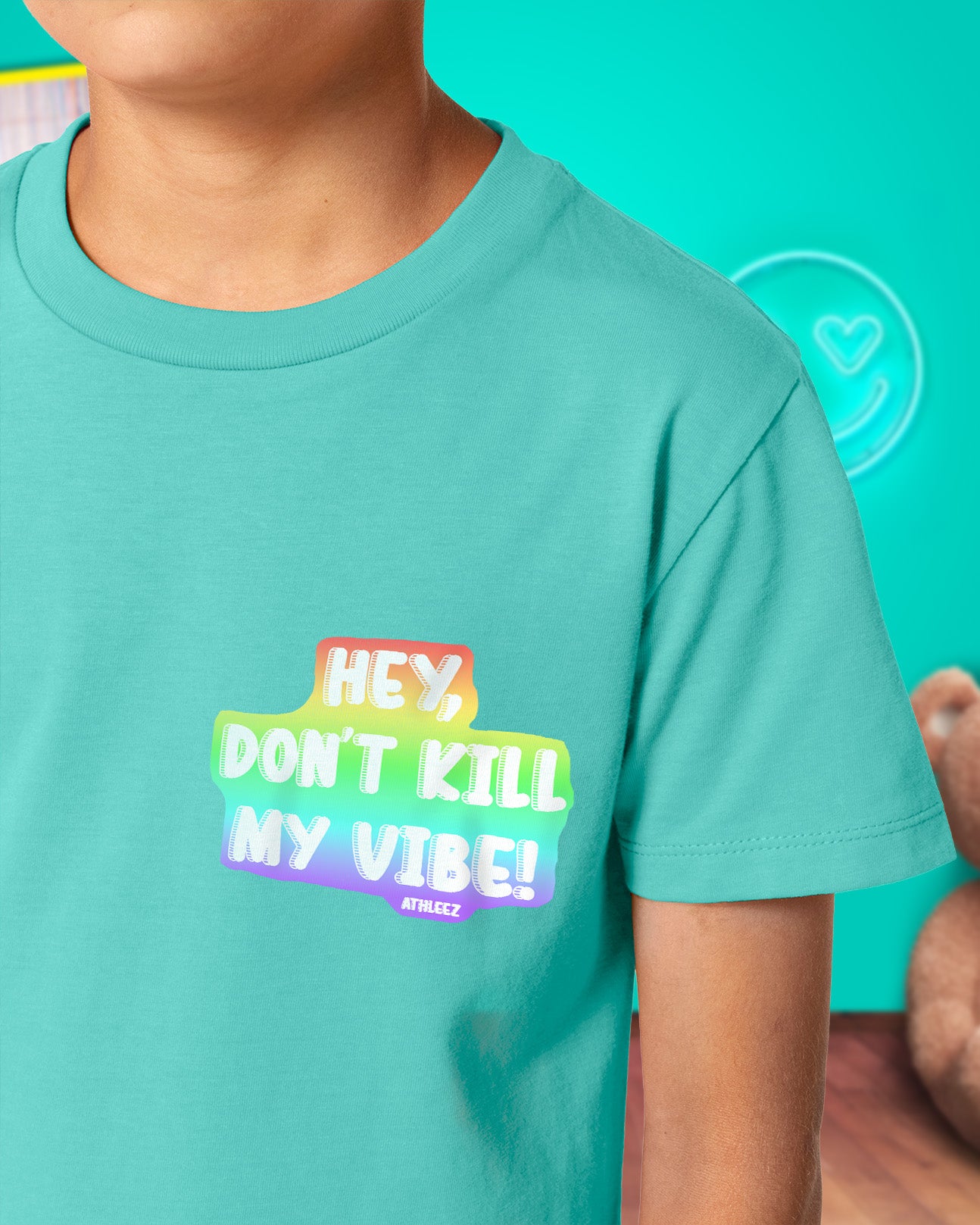 HEY DON'T KILL MY VIBE - Kids T-Shirt