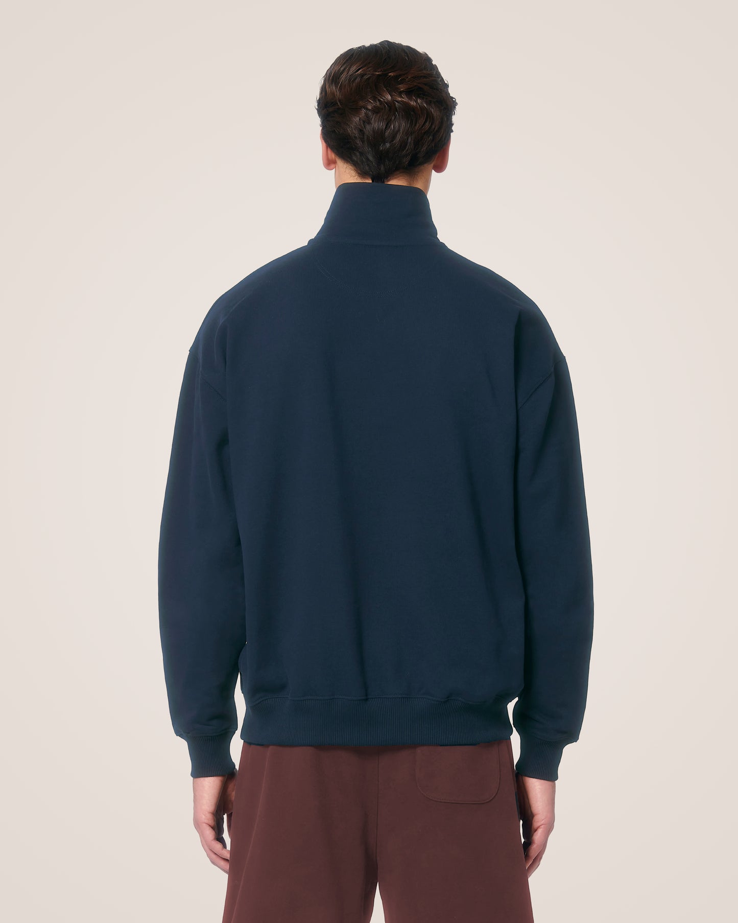 BASIC - Relaxed ¼ Zip Sweatshirt