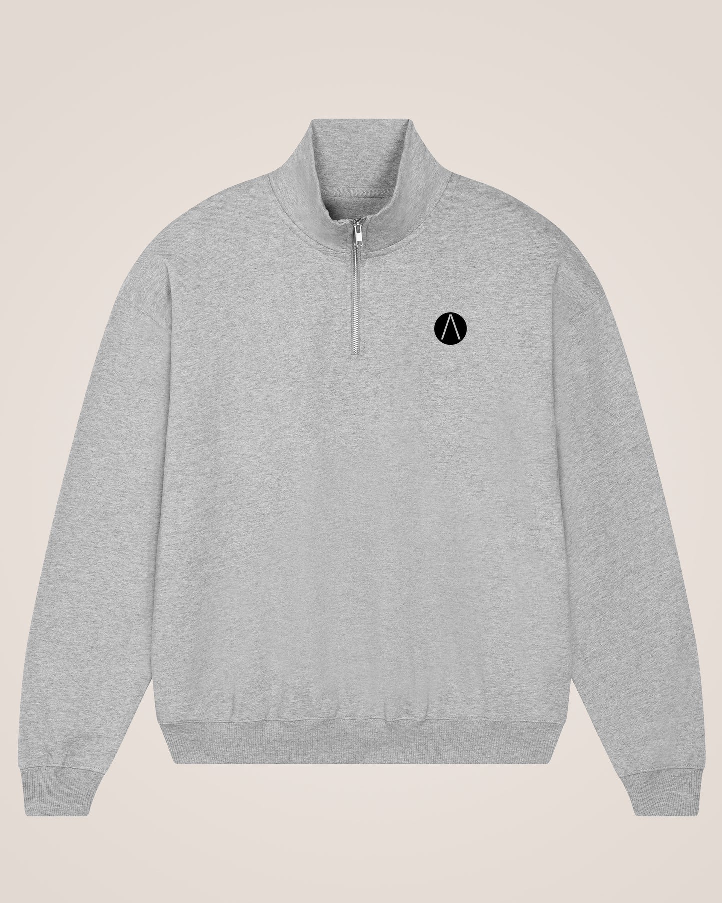 BASIC - Relaxed ¼ Zip Sweatshirt
