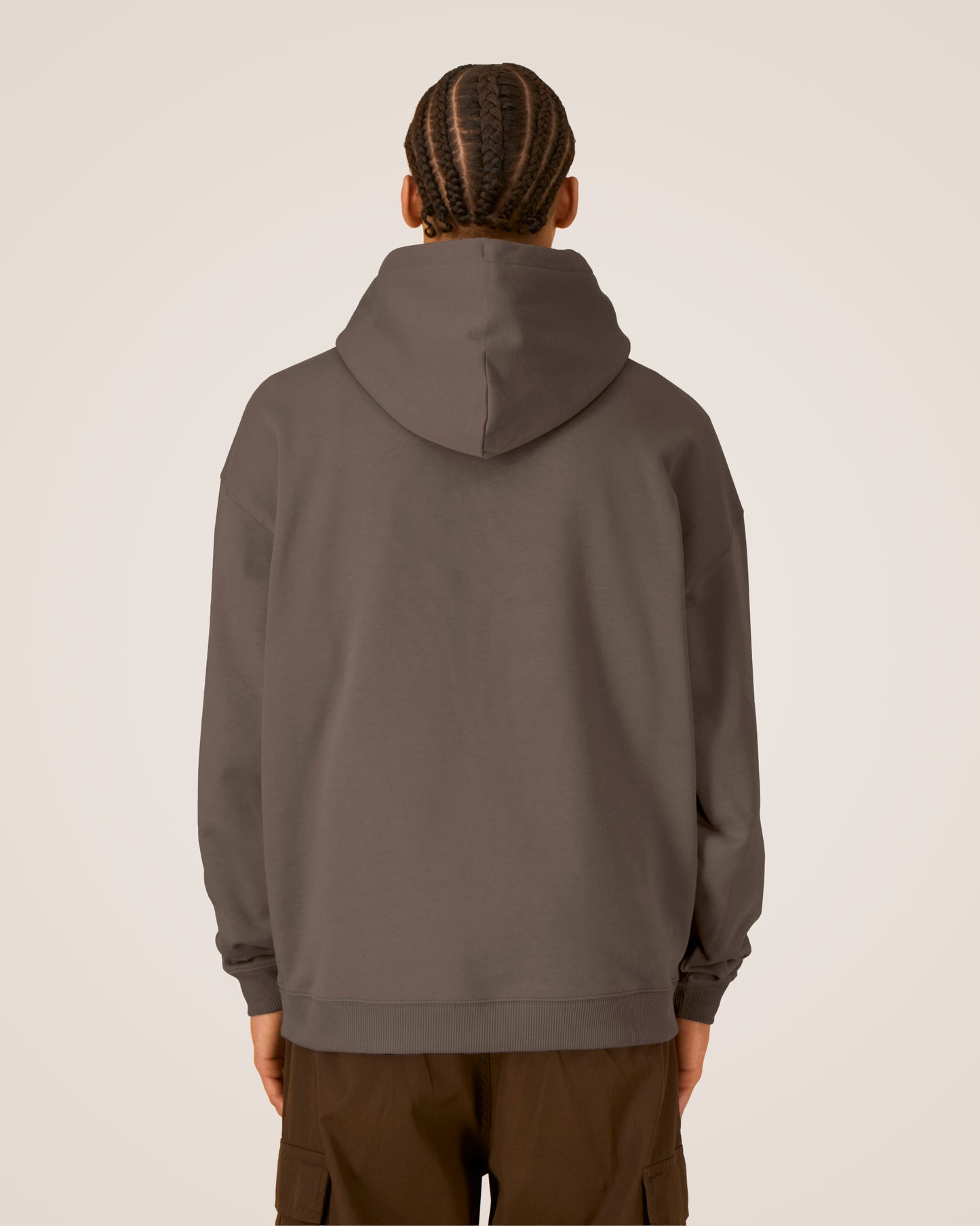 STRIPED SPHERE - Relaxed Hoodie