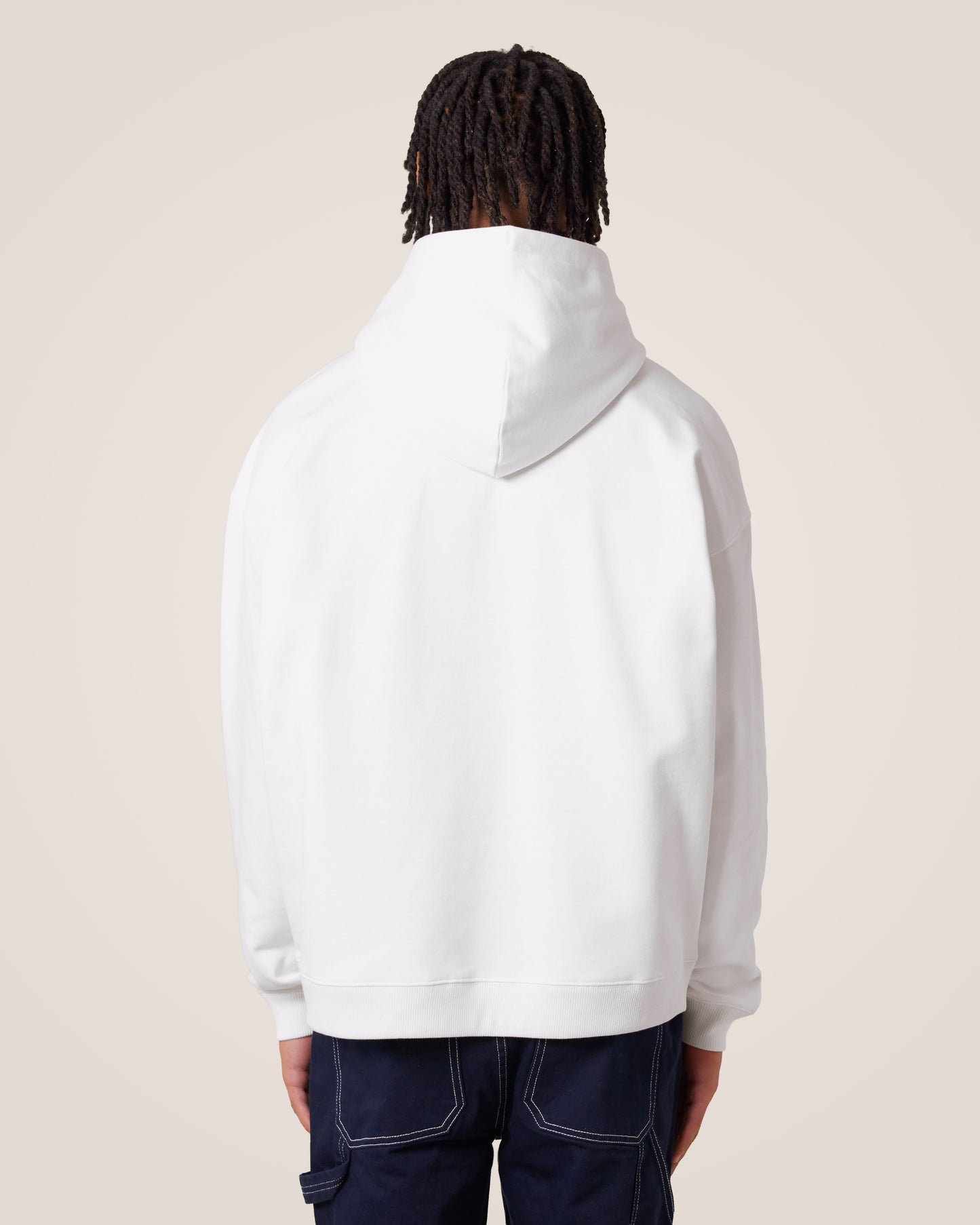 STRIPED SPHERE - Relaxed Hoodie