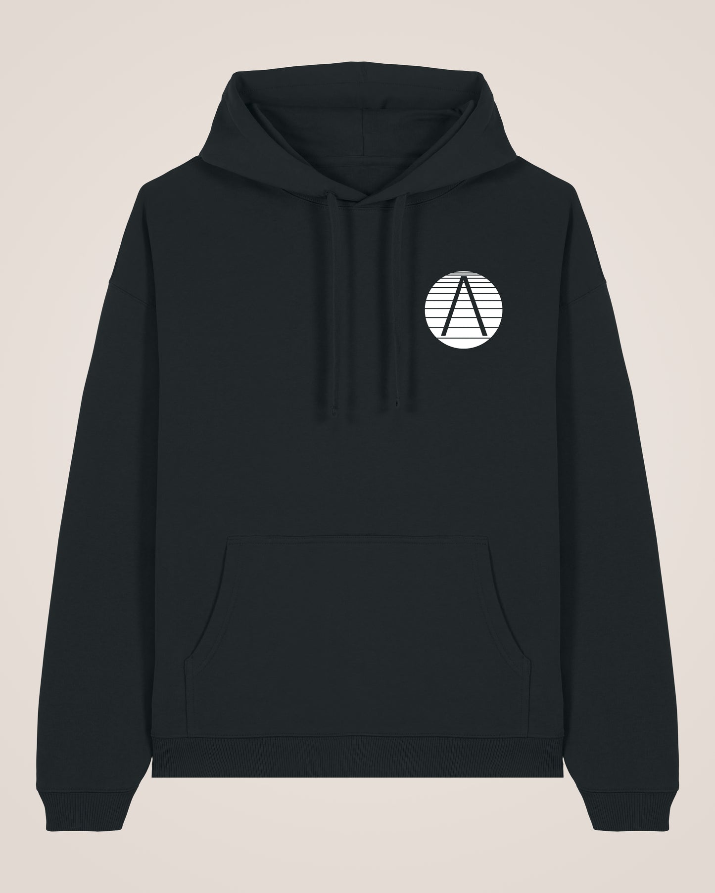 STRIPED SPHERE - Relaxed Hoodie