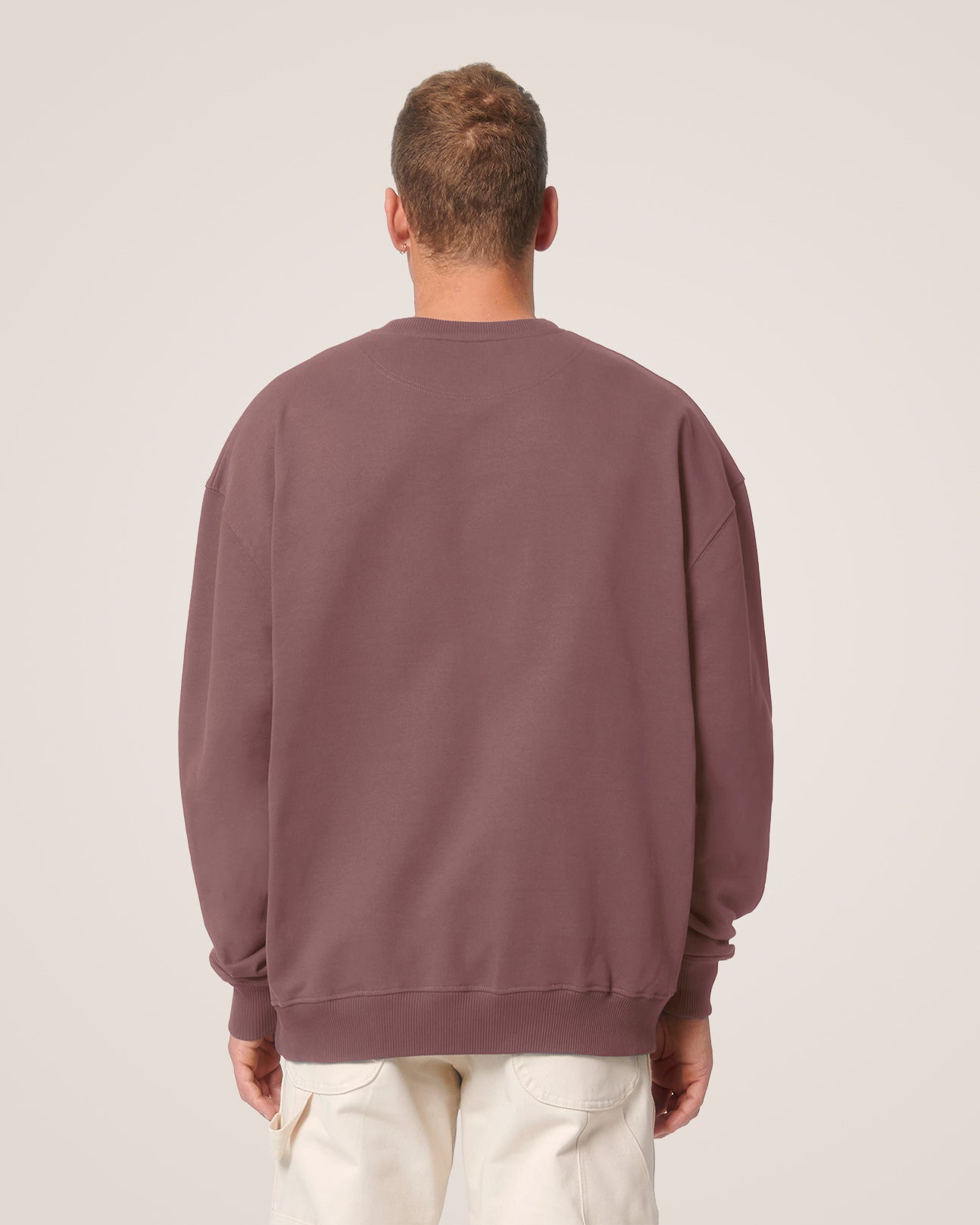 NO WAY. RUNNING CLUB. - Heavy Oversized Sweatshirt