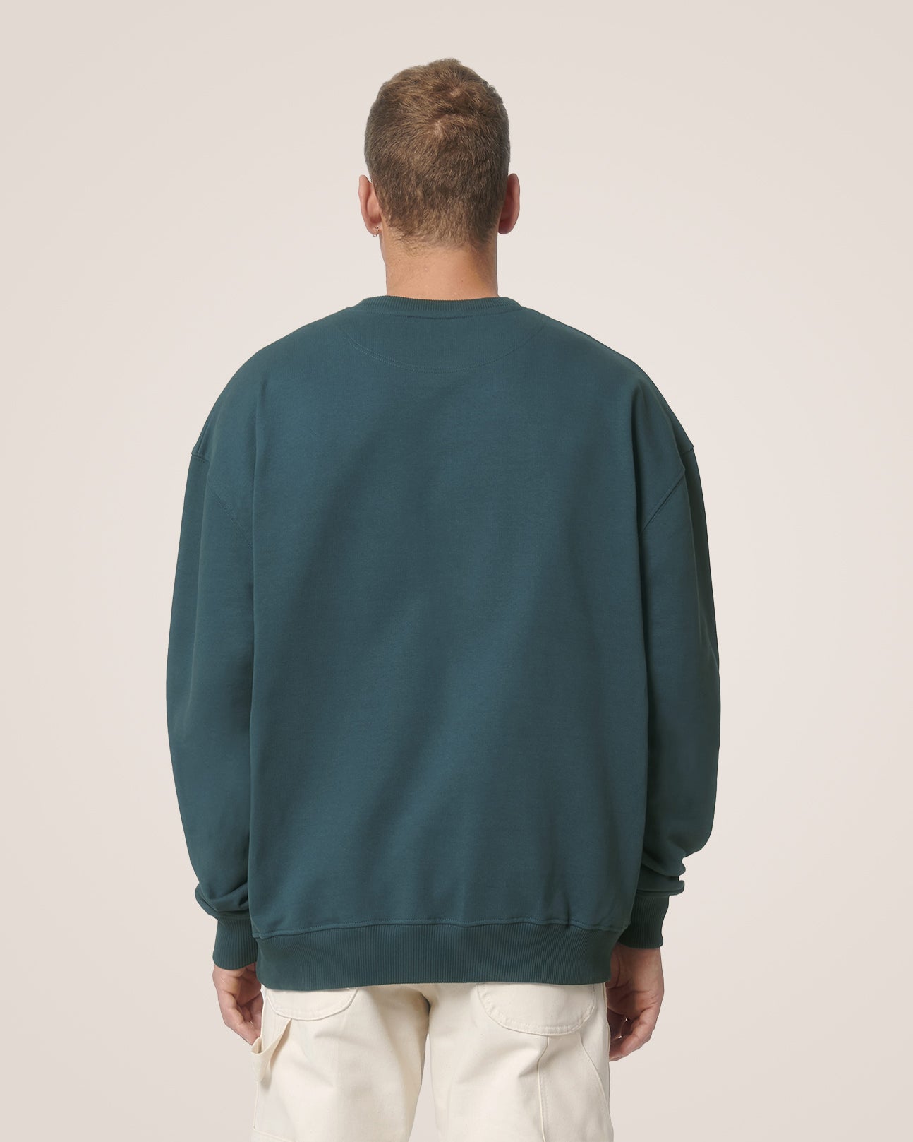 NO WAY. RUNNING CLUB. - Heavy Oversized Sweatshirt