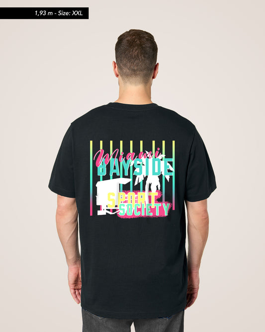 MIAMI BAYSIDE SPORT SOCIETY - Heavy Oversized T-Shirt