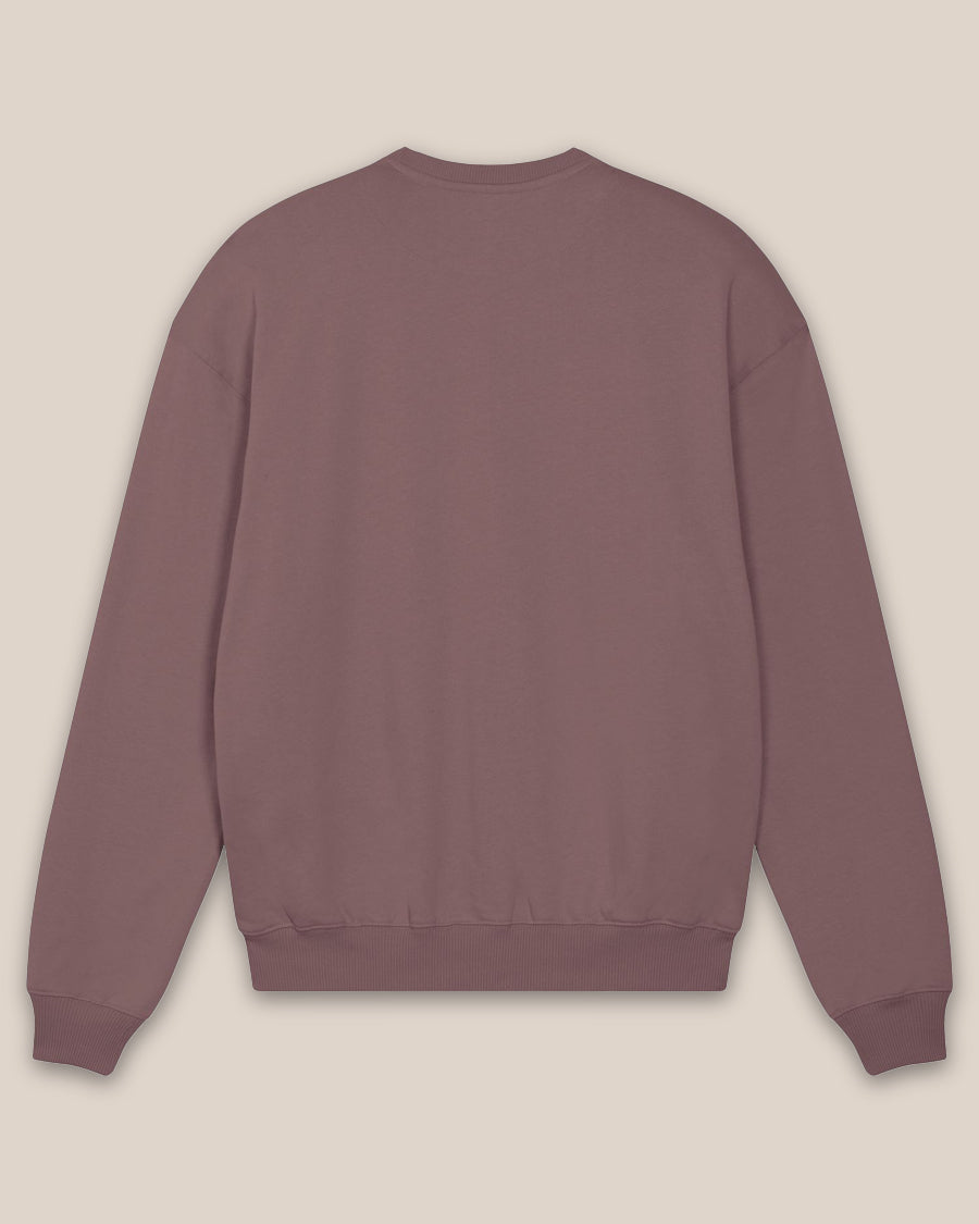 NO WAY. RUNNING CLUB. - Heavy Oversized Sweatshirt