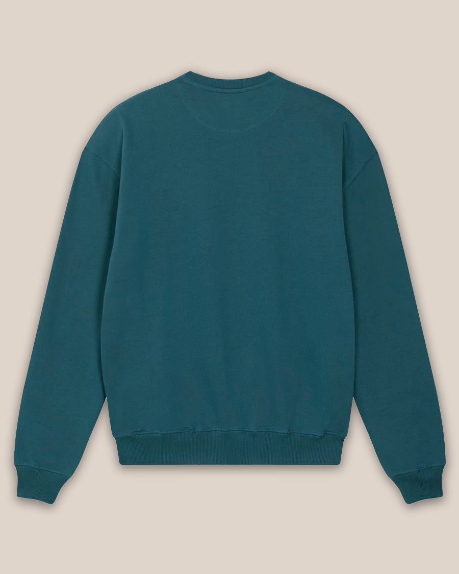 NO WAY. RUNNING CLUB. - Heavy Oversized Sweatshirt