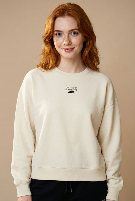 ESSENTIAL - RELAXED BOXY FIT SWEATSHIRT AUS BIO-BAUMWOLLE