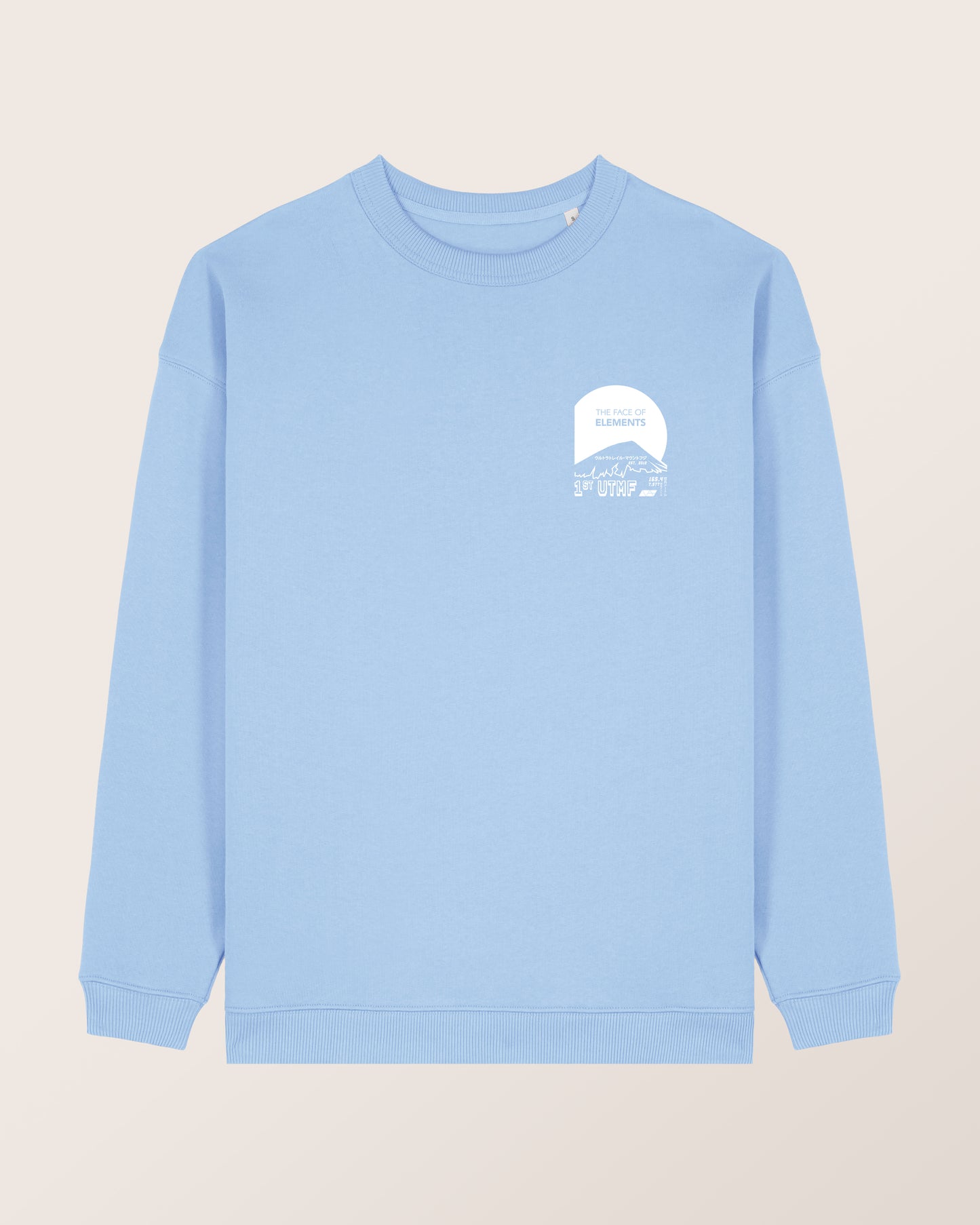 MOUNT FUJI - OVERSIZED FIT SWEATSHIRT AUS BIO-BAUMWOLLE