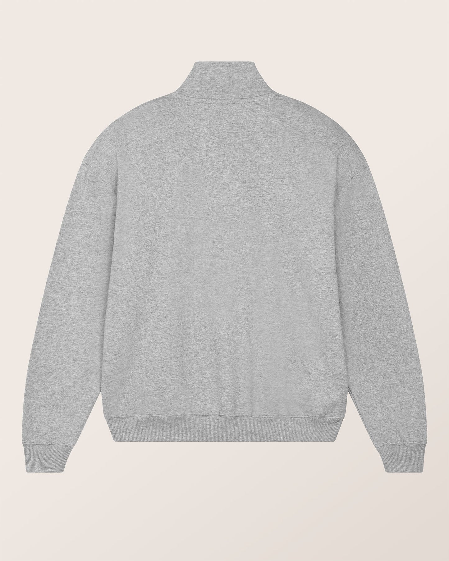1/4-ZIP - RELAXED FIT SWEATSHIRT AUS BIO-BAUMWOLLE