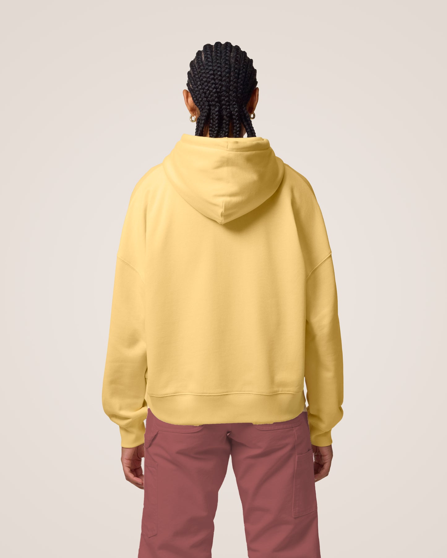 STRIPED SPHERE - Relaxed Fit Hoodie