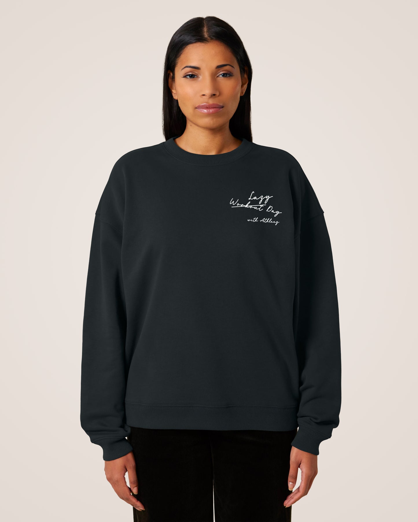 LAZY W̶O̶R̶K̶O̶U̶T̶ DAY - Relaxed Sweatshirt