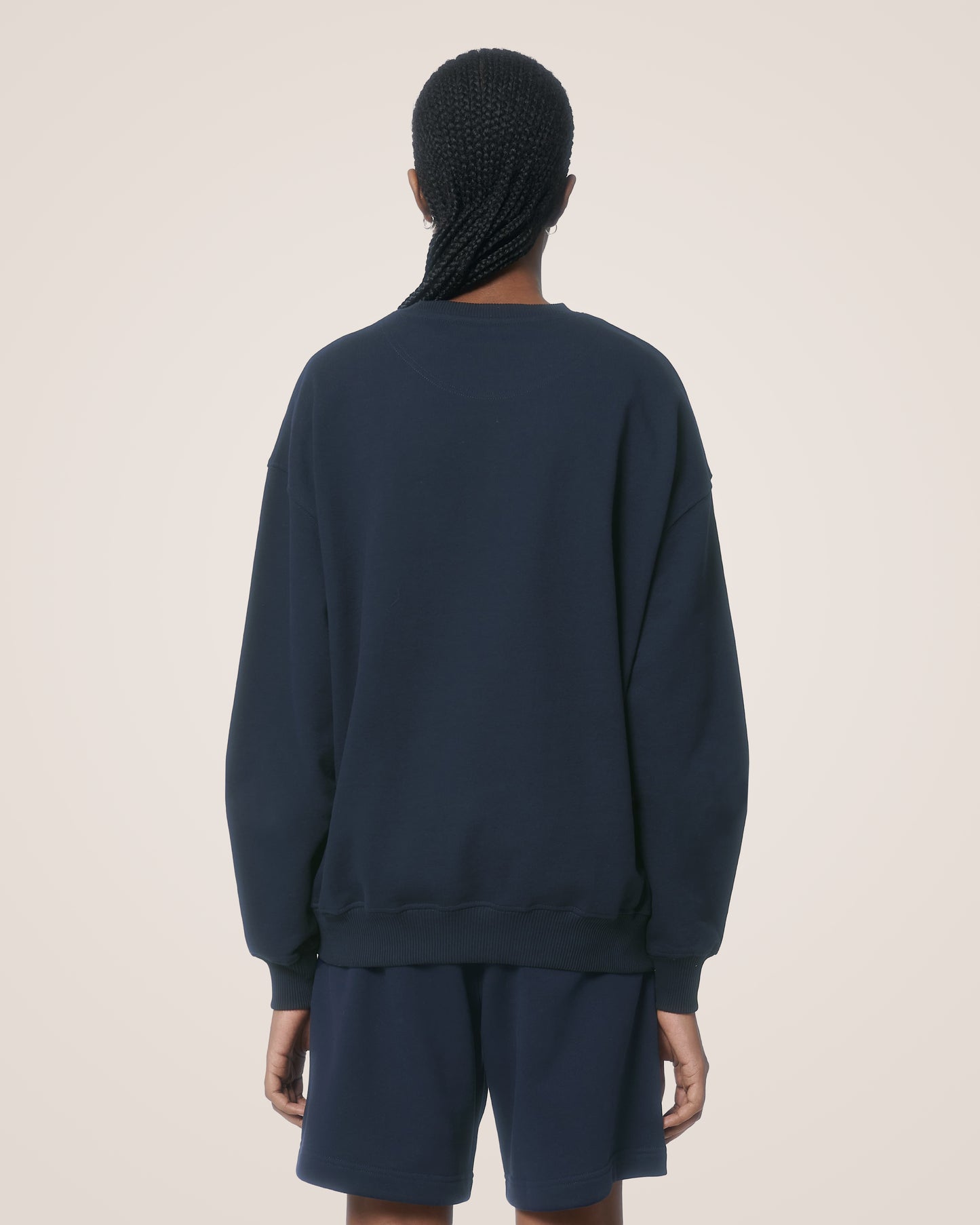 NO WAY. RUNNING CLUB. - Heavy Oversized Sweatshirt