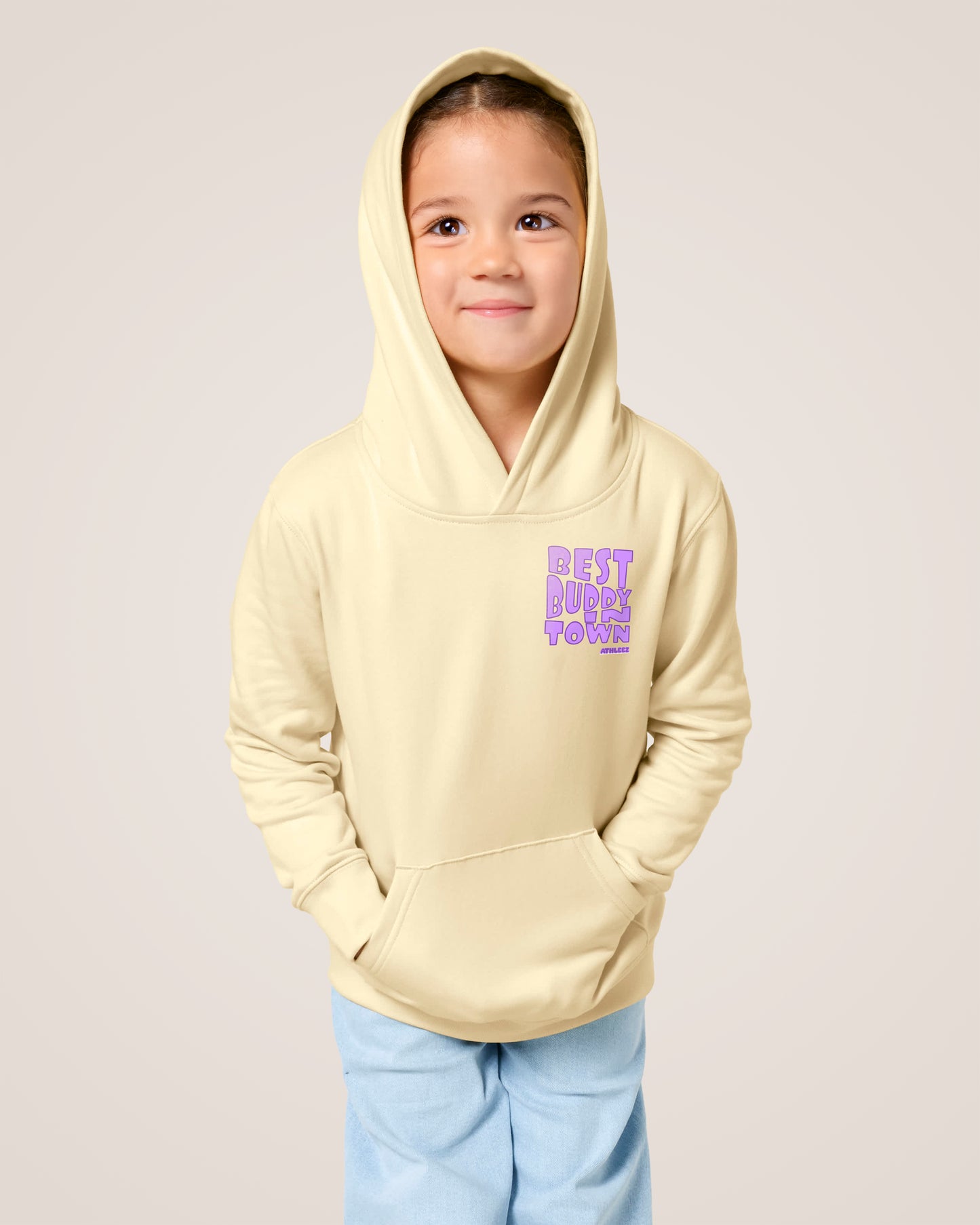 BEST BUDDY IN TOWN – Relaxed Kids Hoodie