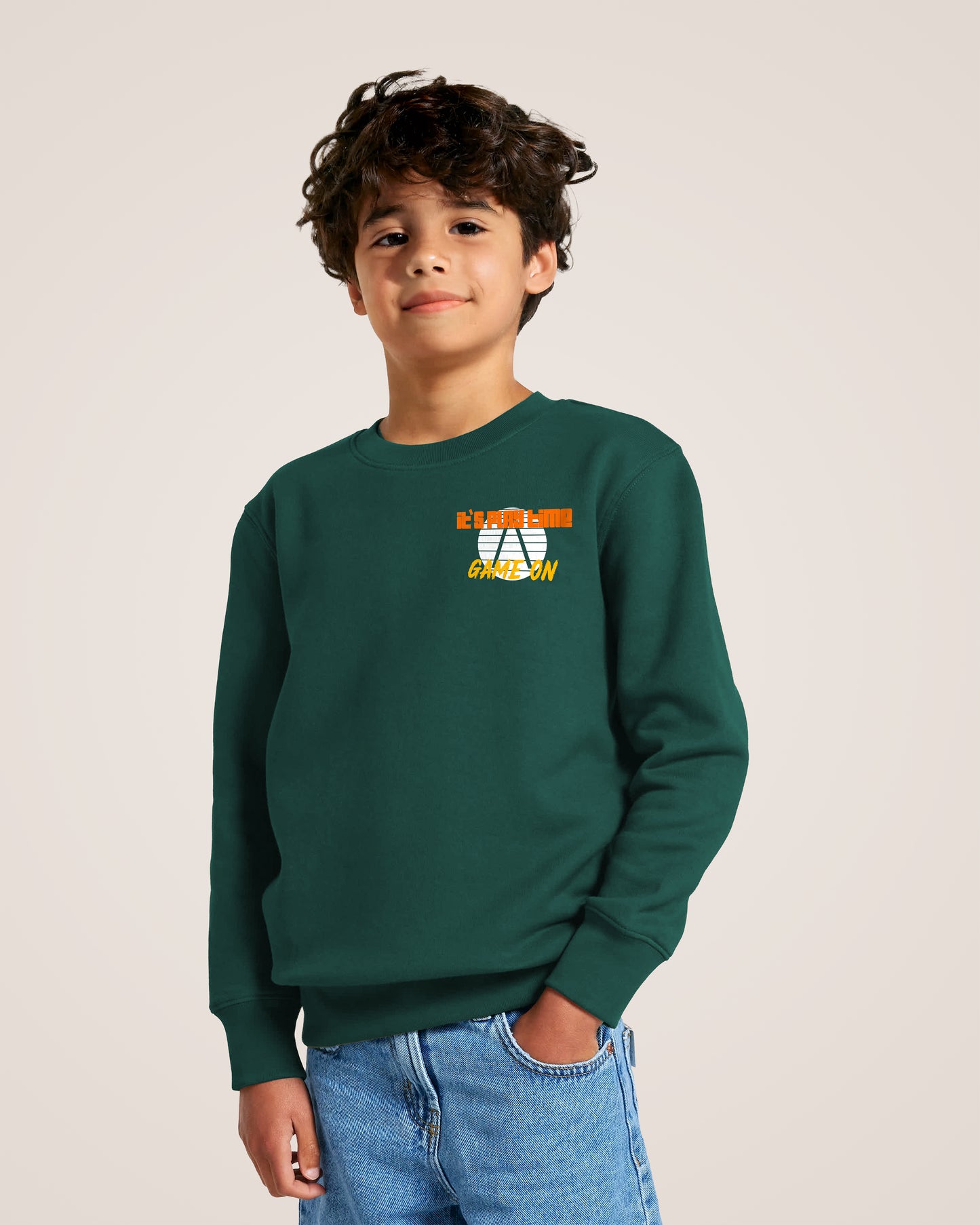 IT´S PLAY TIME - Kids Relaxed Sweatshirt