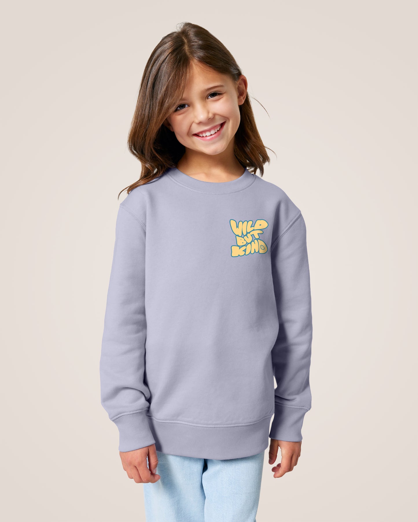 WILD BUT KIND - Relaxed Kids Sweatshirt