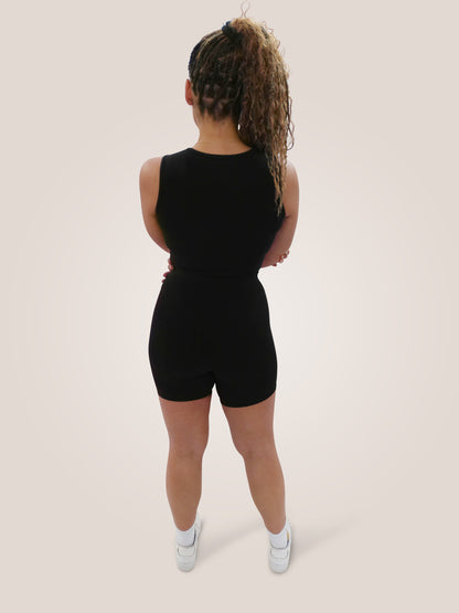 2er-Set Frauen SIGNATURE Activewear - Crop Top & Shorts