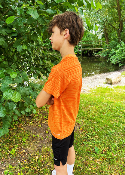 SIGNATURE - High Performance Striped Shirt für Kids