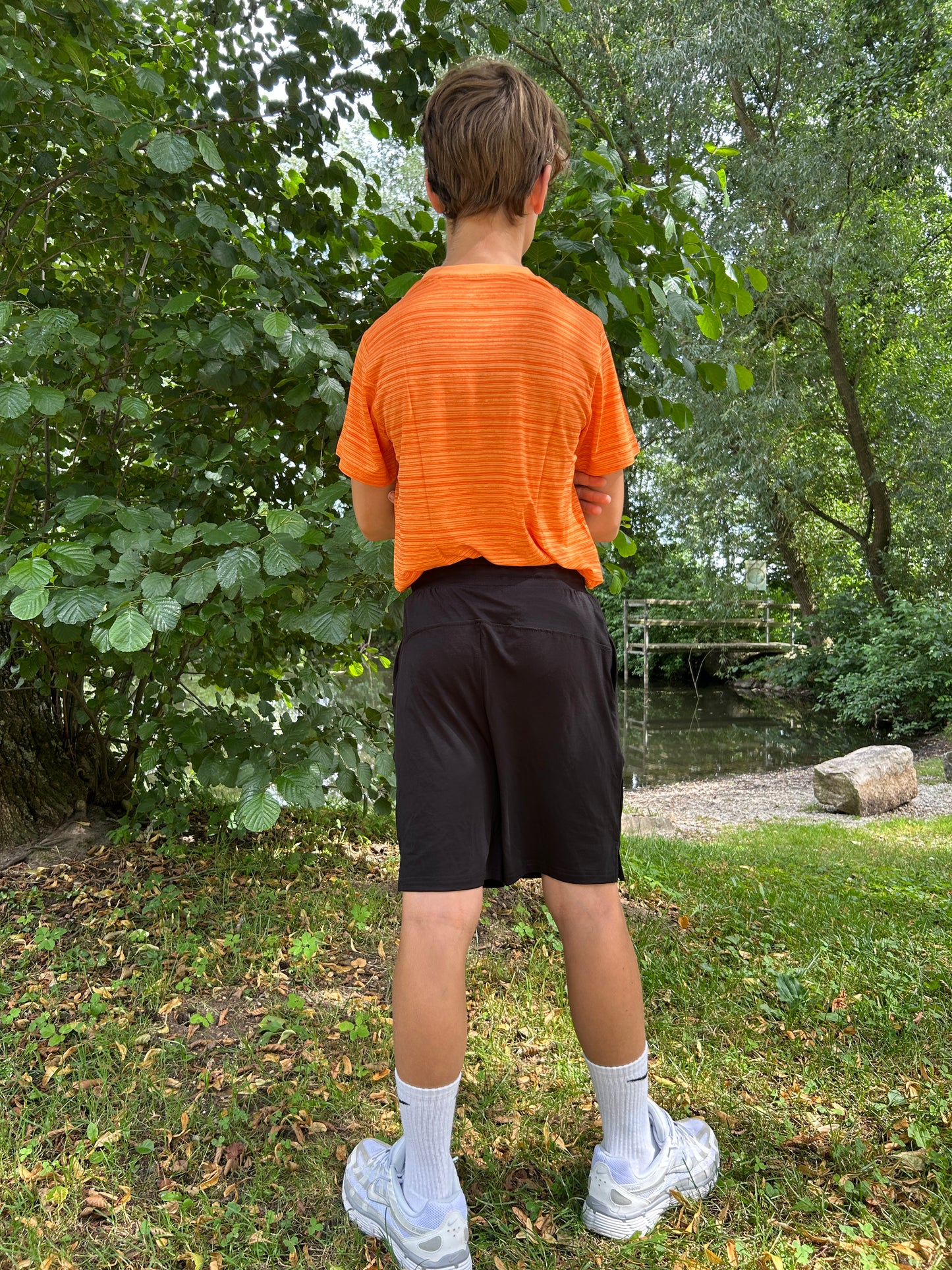 2er-Set Kids SIGNATURE Activewear - Striped Shirt & Shorts
