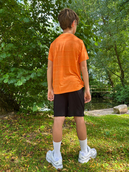 2er-Set Kids SIGNATURE Activewear - Striped Shirt & Shorts
