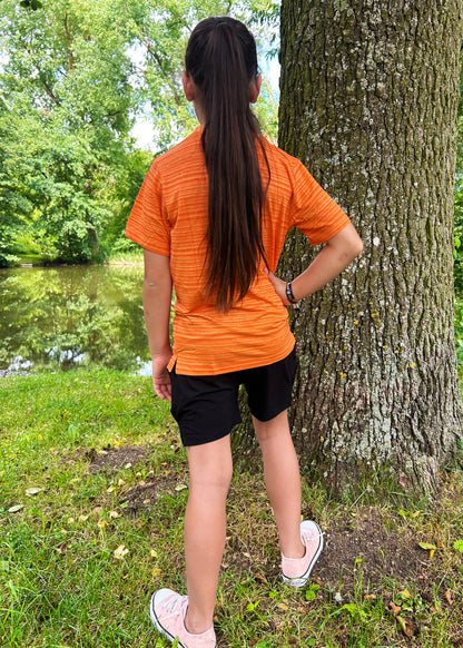 SIGNATURE - High Performance Striped Shirt für Kids