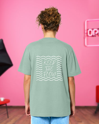 KEEP THE FLOW - Heavy Oversized T-Shirt