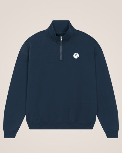 BASIC - Relaxed ¼ Zip Sweatshirt