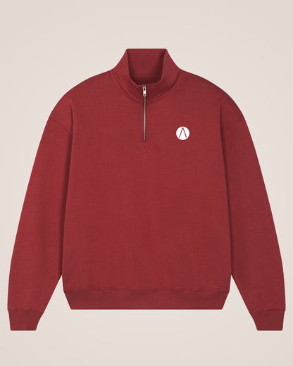 BASIC - Relaxed ¼ Zip Sweatshirt