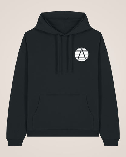 STRIPED SPHERE - Relaxed Hoodie