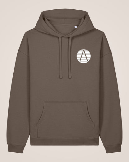 STRIPED SPHERE - Relaxed Hoodie