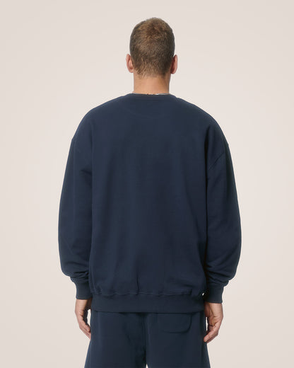 NO WAY. RUNNING CLUB. - Heavy Oversized Sweatshirt