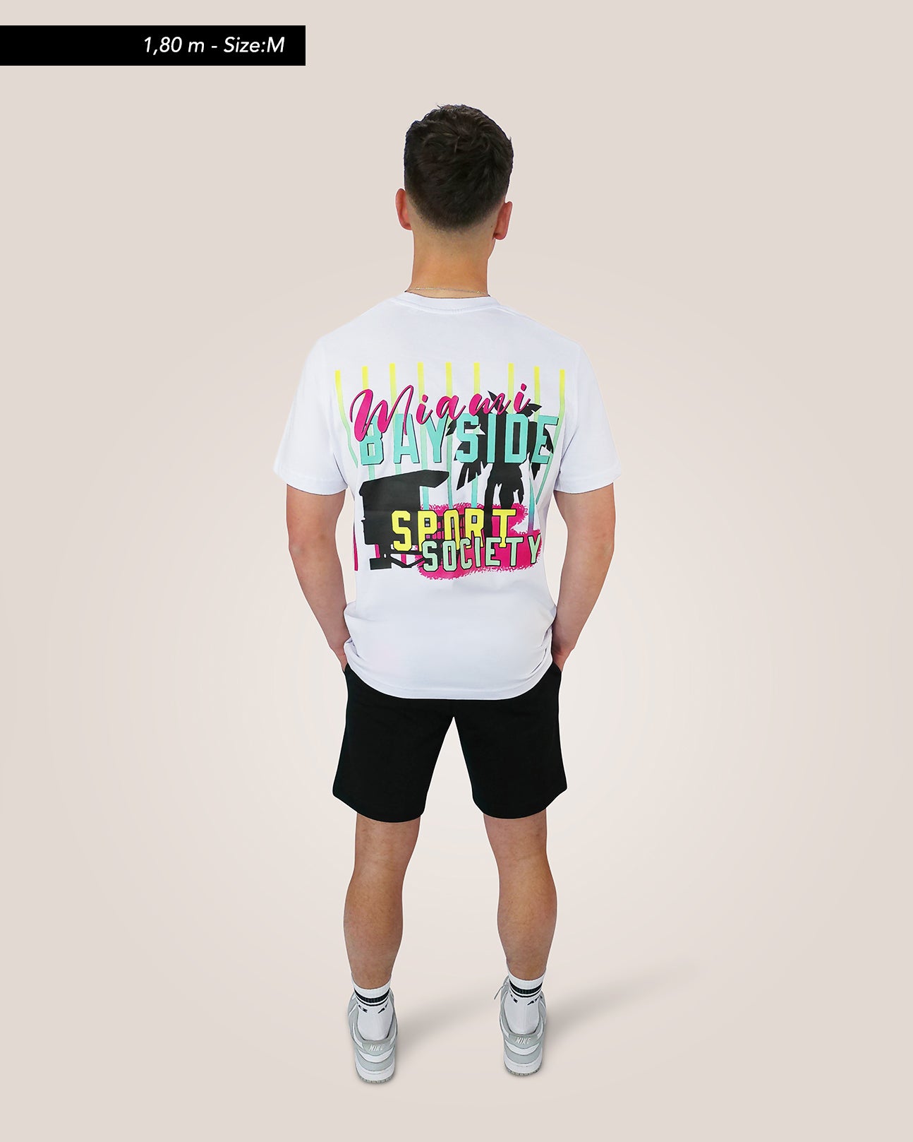 MIAMI BAYSIDE SPORT SOCIETY - Heavy Oversized T-Shirt