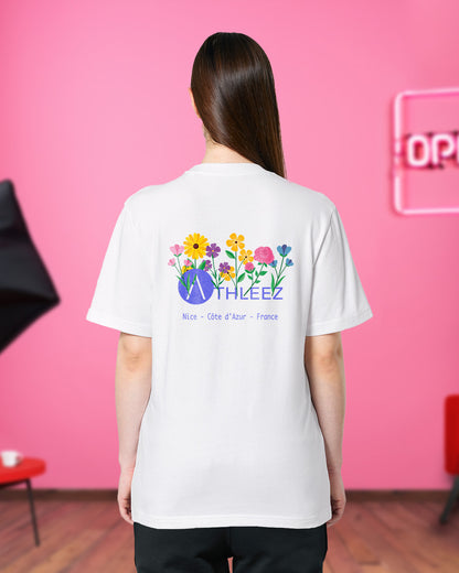 PARTERRE DE FLEURS NICE - Heavy Oversized T-Shirt