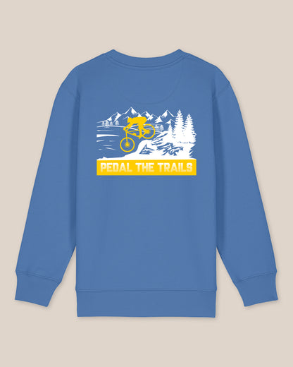 PEDAL THE TRAILS - Kids Sweatshirt