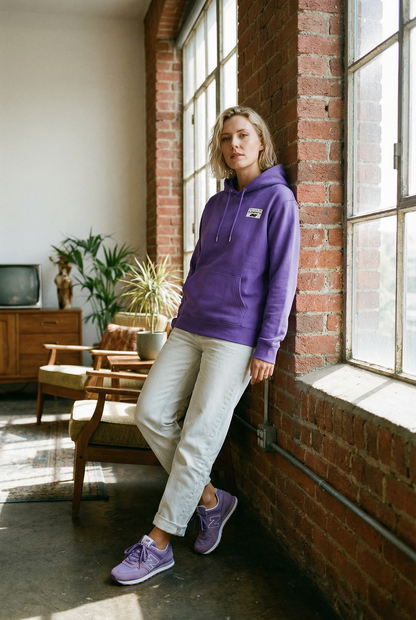 COLOR RUSH - REGULAR FIT HOODIE AUS BIO-BAUMWOLLE