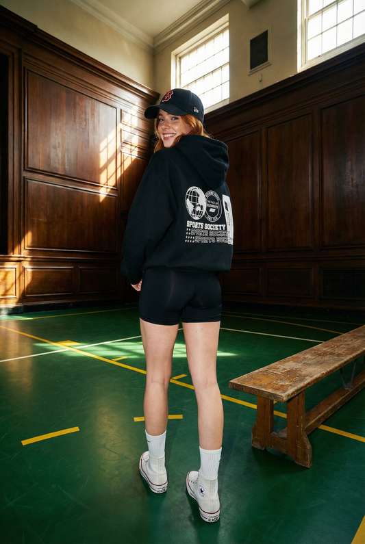 STATEMENT - OVERSIZED FIT HOODIE AUS BIO-BAUMWOLLE
