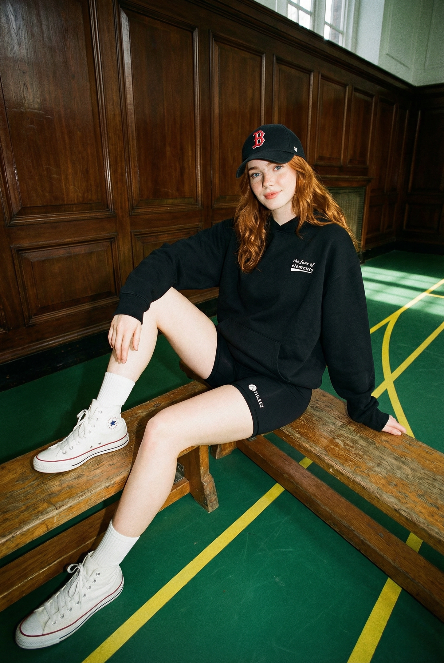 STATEMENT - OVERSIZED FIT HOODIE AUS BIO-BAUMWOLLE