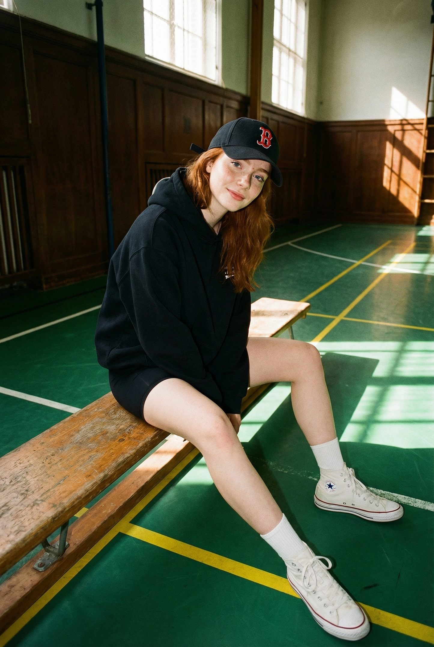 STATEMENT - OVERSIZED FIT HOODIE AUS BIO-BAUMWOLLE