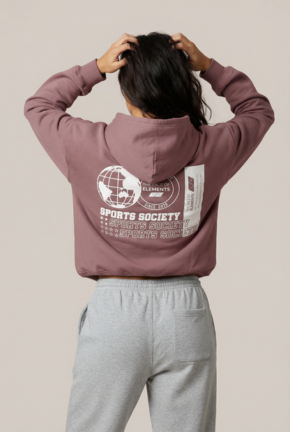 STATEMENT - OVERSIZED FIT HOODIE AUS BIO-BAUMWOLLE