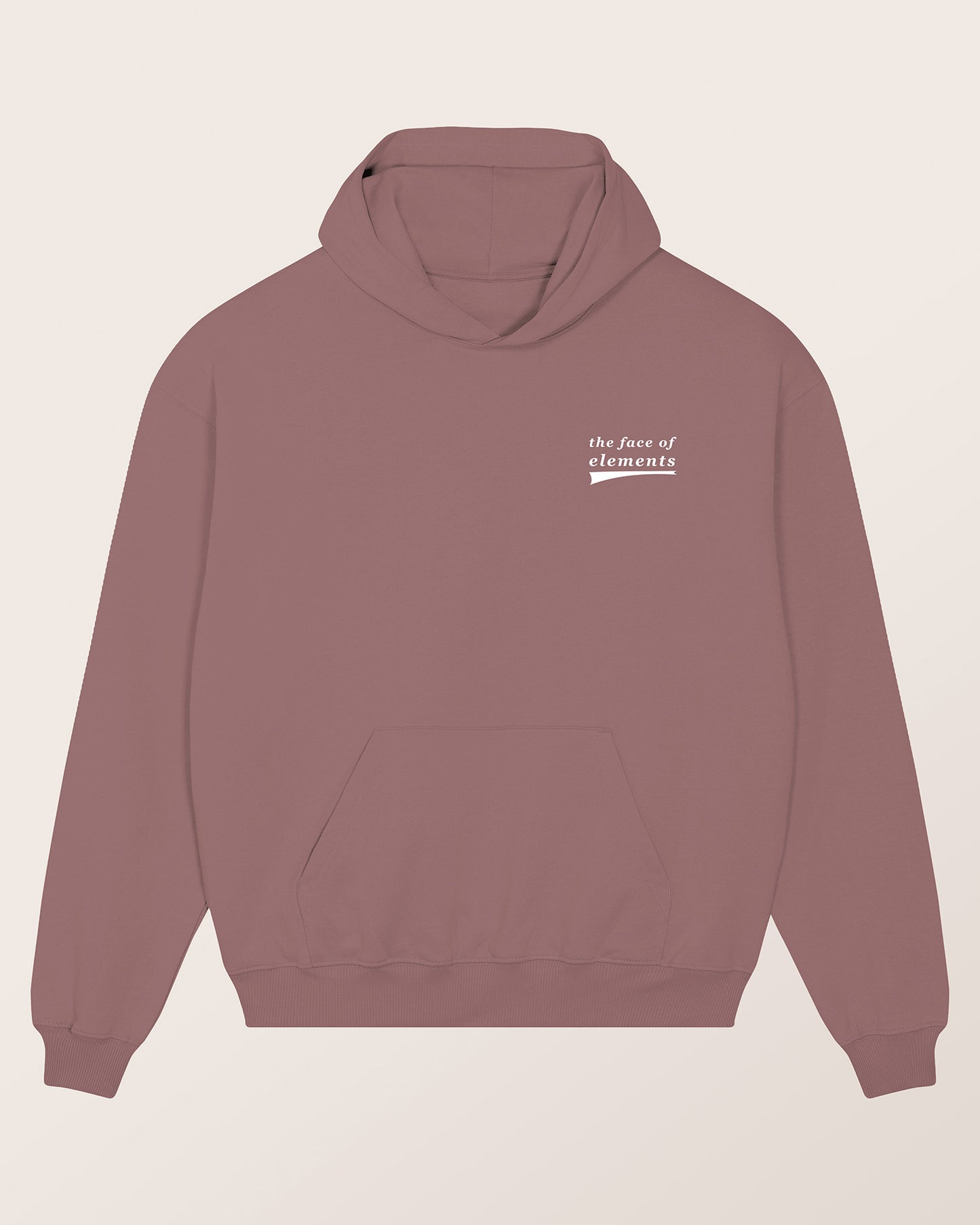 STATEMENT - OVERSIZED FIT HOODIE AUS BIO-BAUMWOLLE