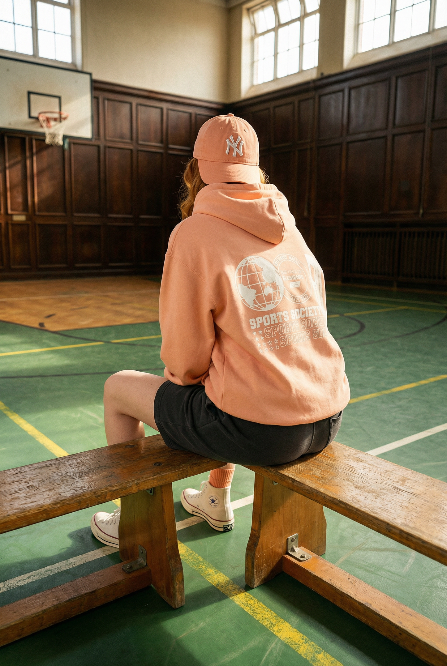 STATEMENT - OVERSIZED FIT HOODIE AUS BIO-BAUMWOLLE