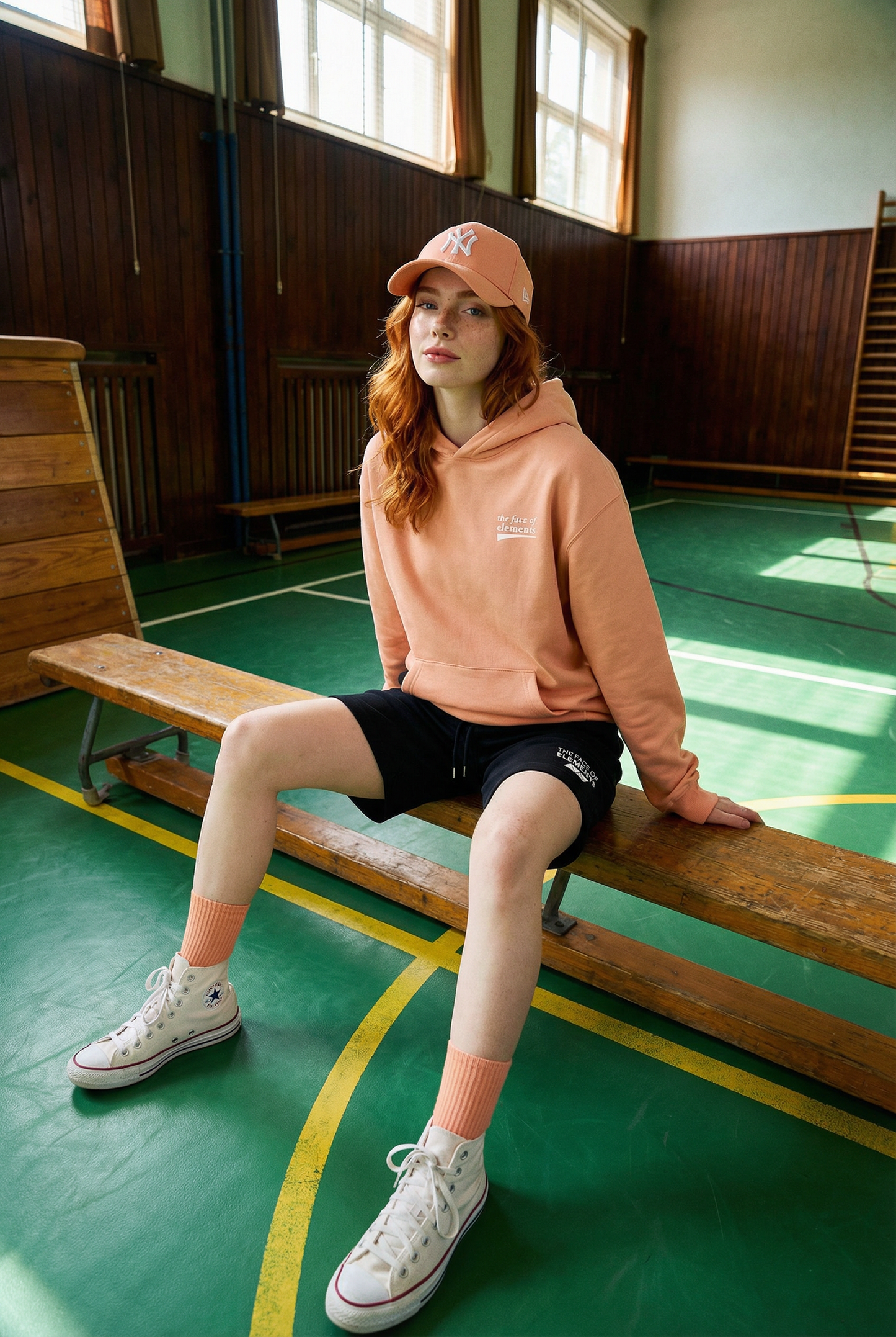 STATEMENT - OVERSIZED FIT HOODIE AUS BIO-BAUMWOLLE