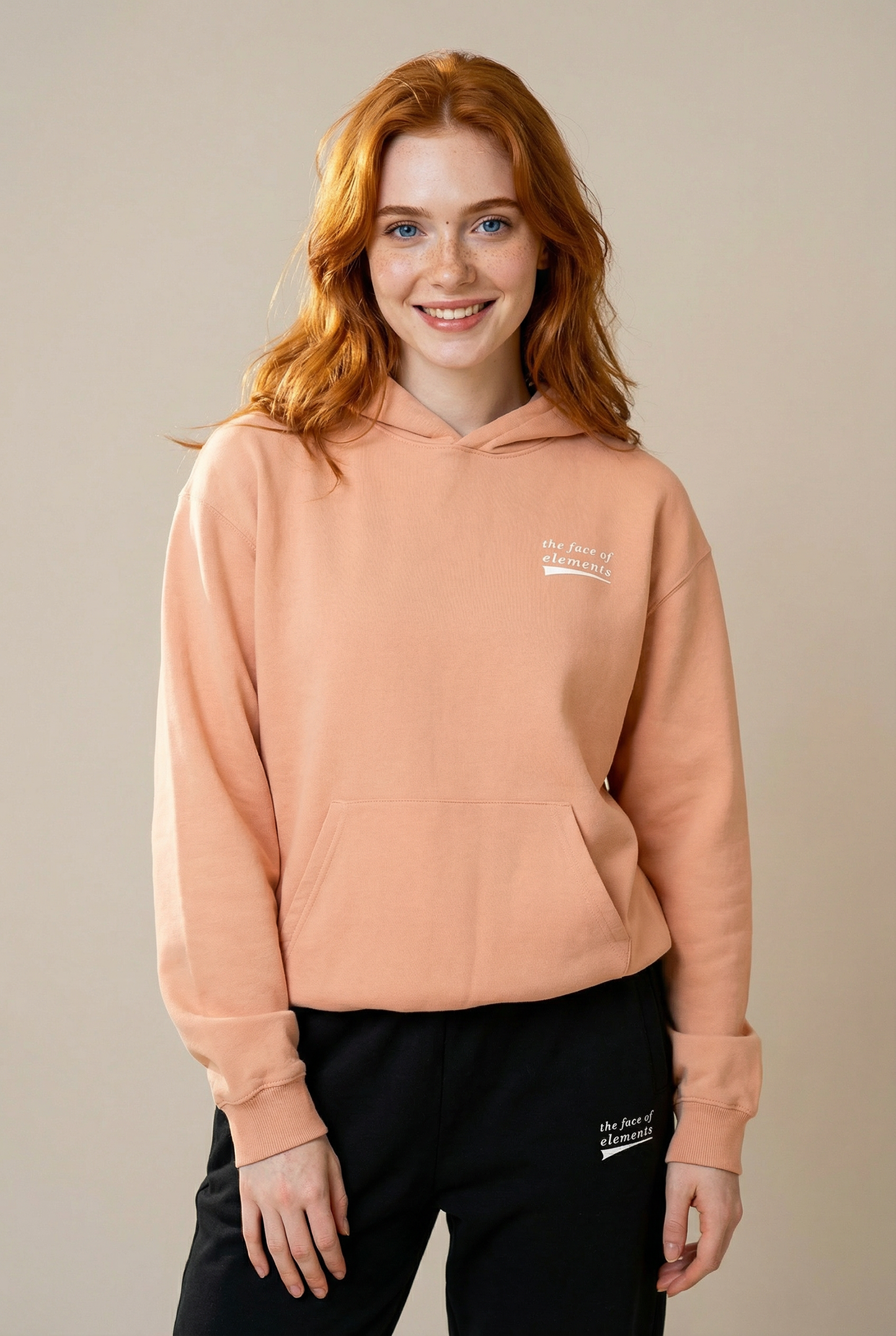 STATEMENT - OVERSIZED FIT HOODIE AUS BIO-BAUMWOLLE