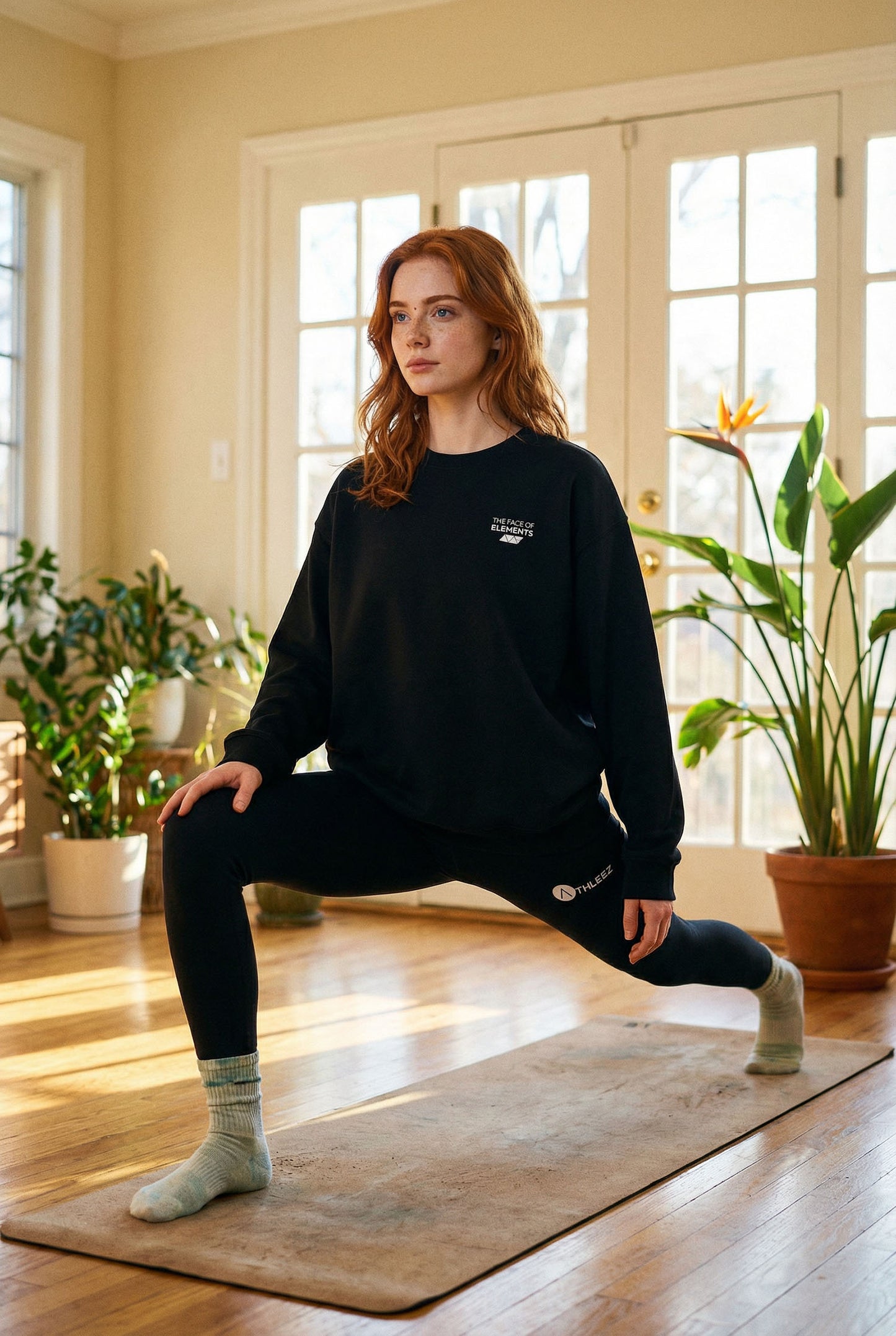 ELEMENT - OVERSIZED FIT SWEATSHIRT AUS BIO-BAUMWOLLE