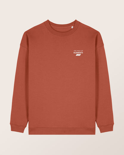 ELEMENT - OVERSIZED FIT SWEATSHIRT AUS BIO-BAUMWOLLE