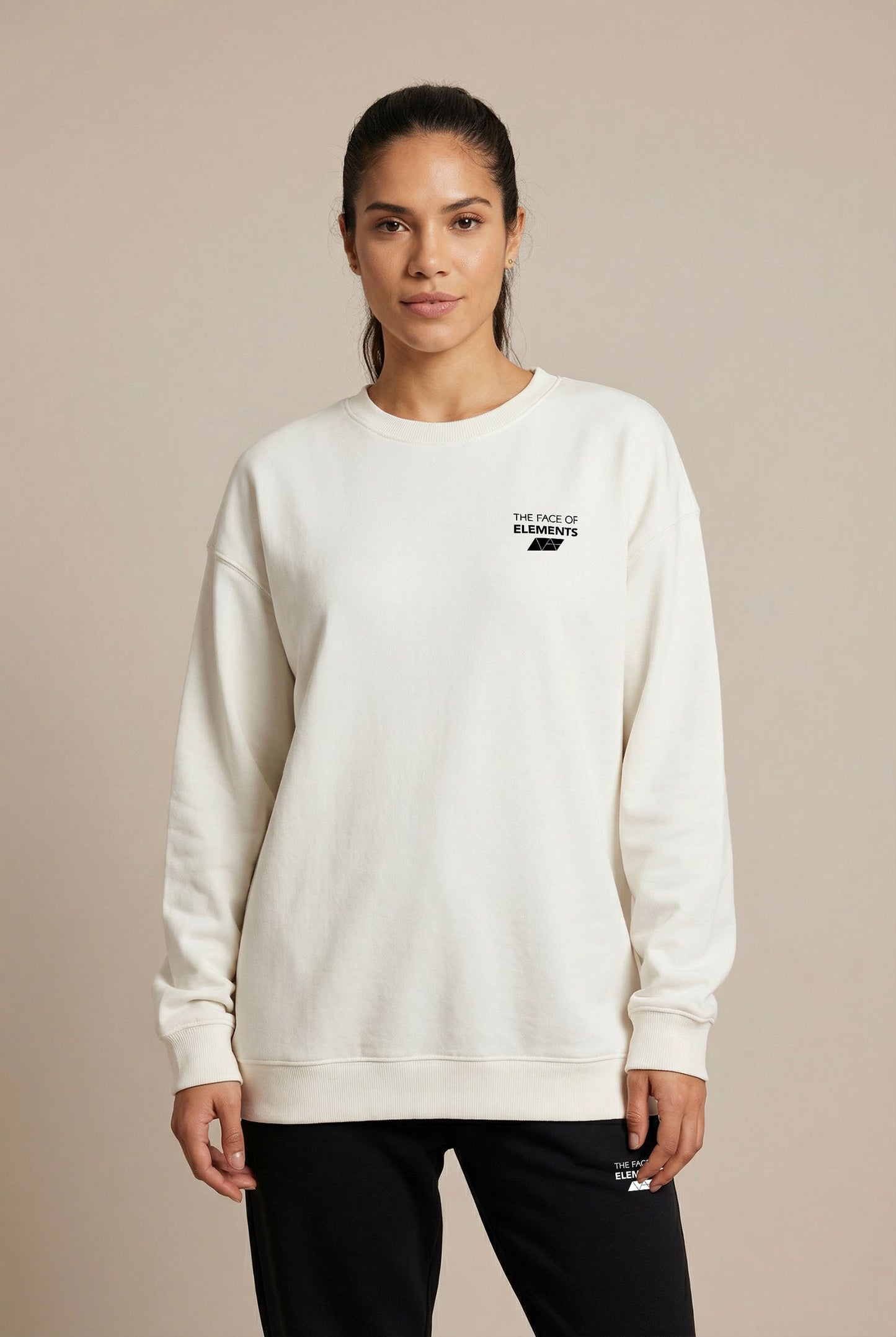 ELEMENT - OVERSIZED FIT SWEATSHIRT AUS BIO-BAUMWOLLE