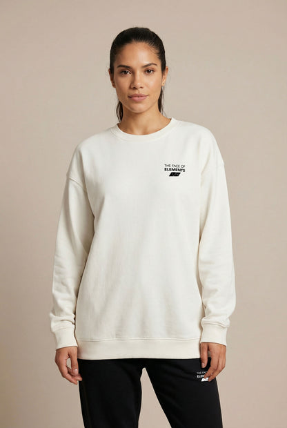 ELEMENT - OVERSIZED FIT SWEATSHIRT AUS BIO-BAUMWOLLE