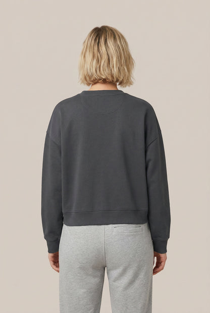 ESSENTIAL - RELAXED BOXY FIT SWEATSHIRT AUS BIO-BAUMWOLLE
