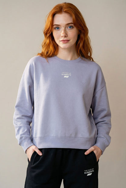 ESSENTIAL - RELAXED BOXY FIT SWEATSHIRT AUS BIO-BAUMWOLLE