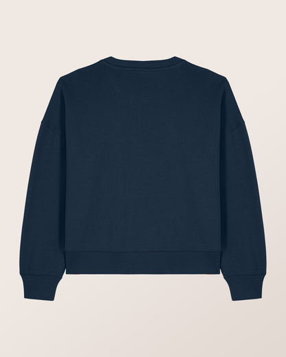 ESSENTIAL - RELAXED BOXY FIT SWEATSHIRT AUS BIO-BAUMWOLLE